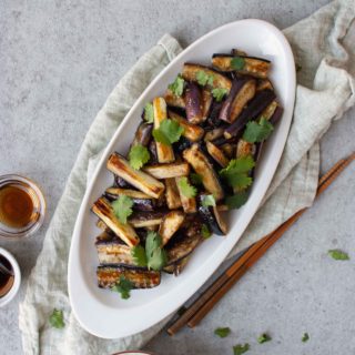 Eggplant in Oyster Sauce | Jessica's Dinner Party